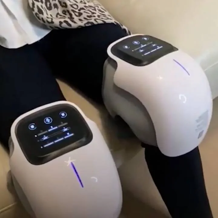 2 Nooro Knee Massager applied on knees